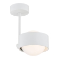 Argon 8058 - Żyrandol na drążku MASSIMO PLUS 1xG9/6W/230V biały