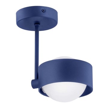 Argon 8062 - Żyrandol na drążku MASSIMO PLUS 1xG9/6W/230V niebieski
