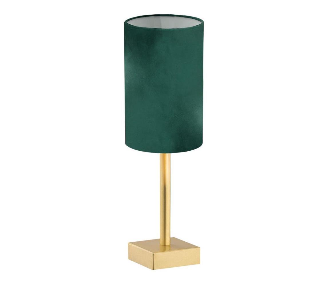 Argon 8108 - Lampa stołowa ABRUZZO 1xE14/7W/230V mosiądz/zielony