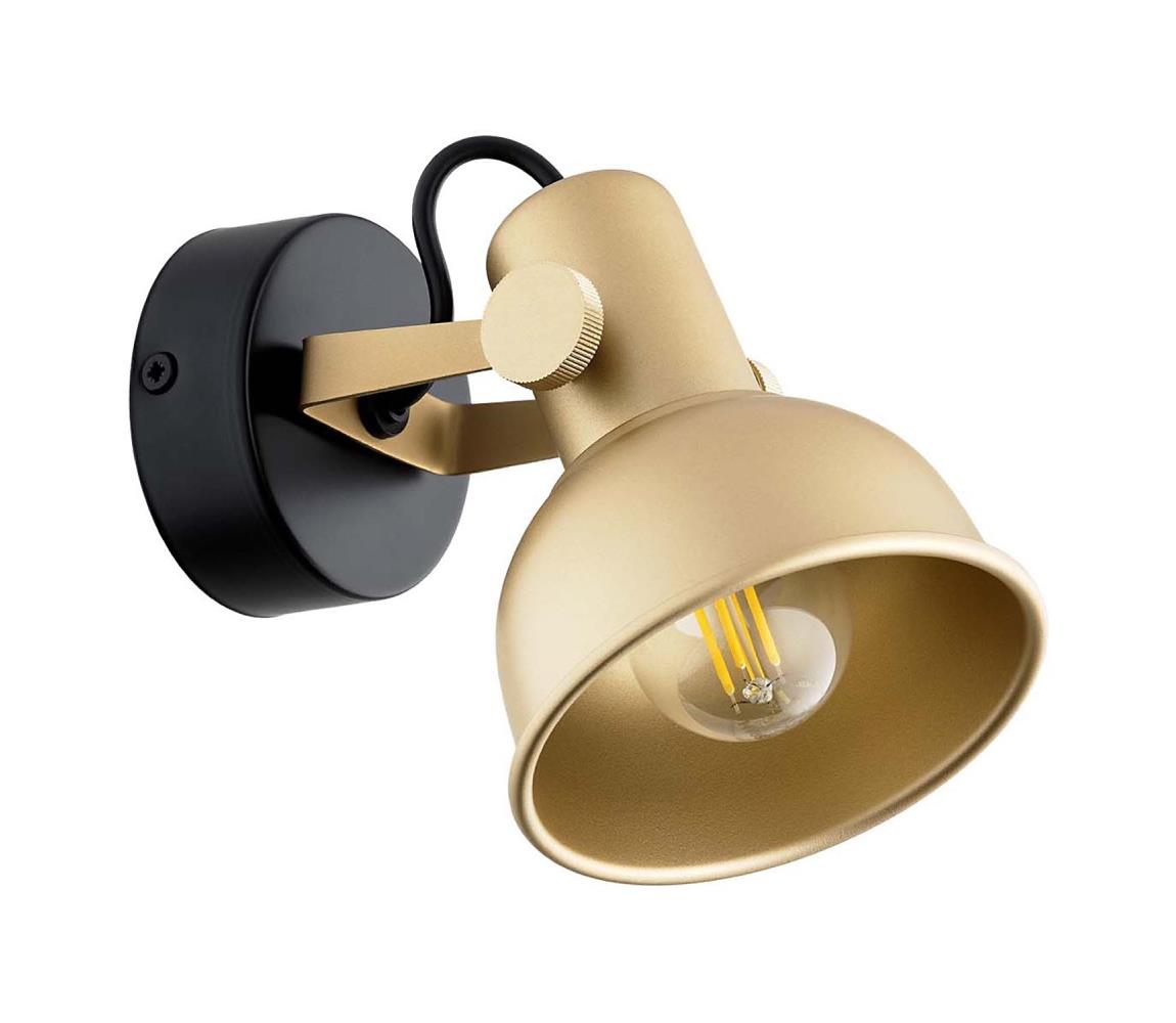 Argon 8248 - Oświetlenie punktowe LENORA 1xE14/7W/230V złoty/czarne