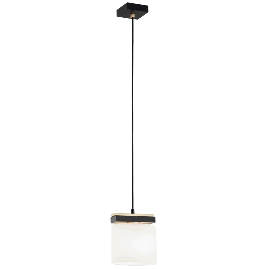 Argon 8276 - Żyrandol na lince CANOA 1xE27/15W/230V czarny