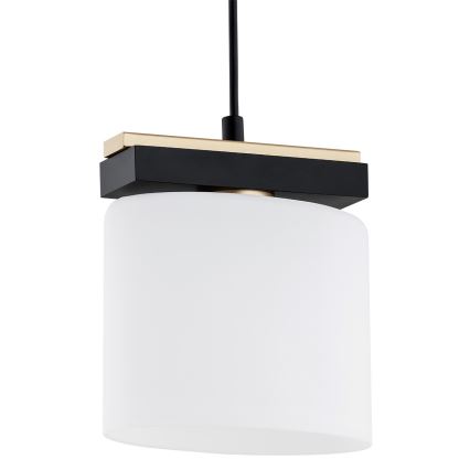 Argon 8276 - Żyrandol na lince CANOA 1xE27/15W/230V czarny