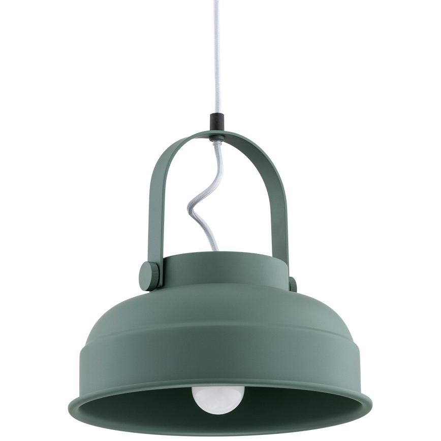 Argon 8287 - Żyrandol na lince DAKOTA 1xE27/15W/230V zielony