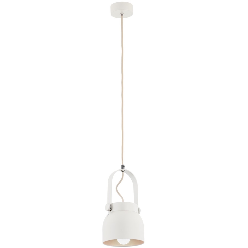 Argon 8290 - Żyrandol na lince LOGAN 1xE27/15W/230V śr. 14 cm białe