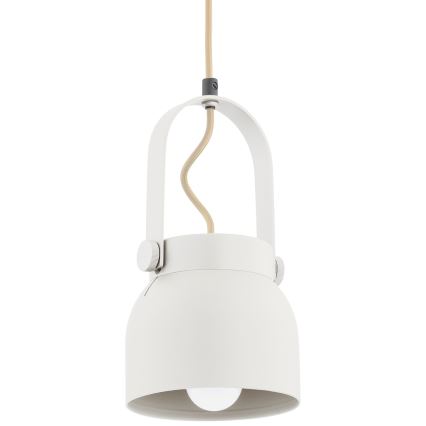Argon 8290 - Żyrandol na lince LOGAN 1xE27/15W/230V śr. 14 cm białe