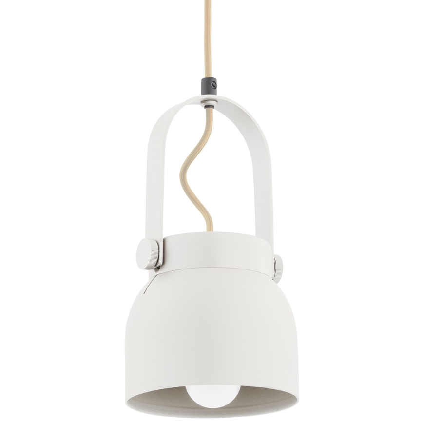 Argon 8290 - Żyrandol na lince LOGAN 1xE27/15W/230V śr. 14 cm białe