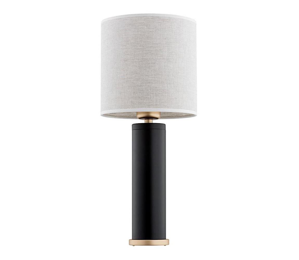 Argon 8316 - Lampa stołowa RIVA 1xE27/15W/230V 48 cm czarne
