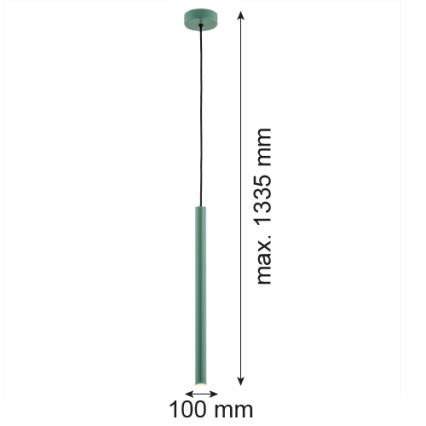 Argon 8333 - LED Żyrandol na lince RIO LED/4,2W/230V 3000K zielony