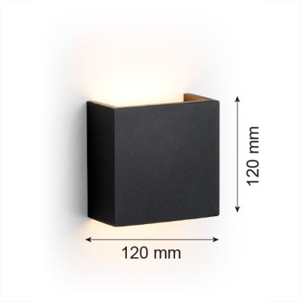 Argon 8359 - LED Kinkiet GENT LED/3,6W/230V 3000K czarne