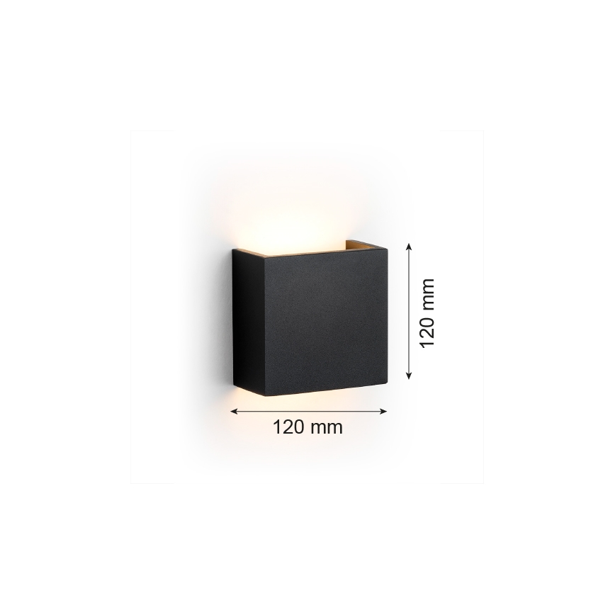 Argon 8359 - LED Kinkiet GENT LED/3,6W/230V 3000K czarne