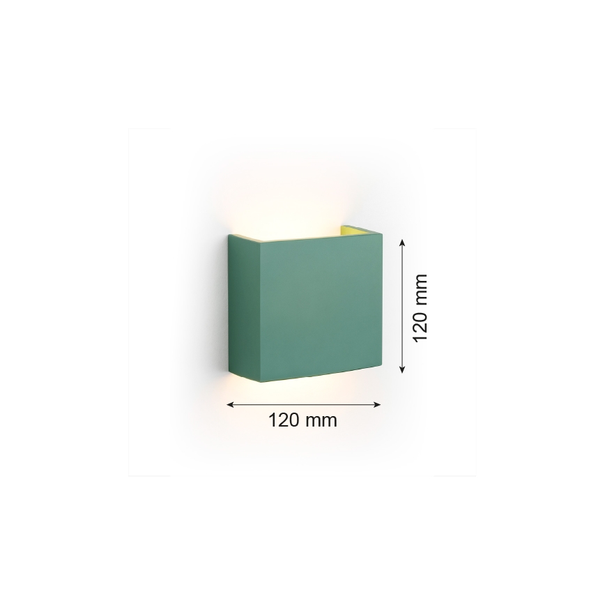 Argon 8362 - LED Kinkiet GENT LED/3,6W/230V 3000K zielony