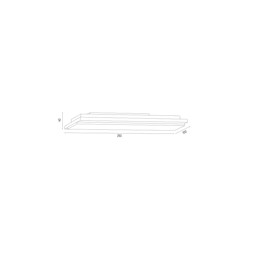 Argon 8364 - LED Kinkiet VELO LED/7,2W/230V 3000K złoty/czarne