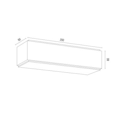 Argon 8365 - Kinkiet CARLSON 1xE27/15W/230V 20 cm czarne