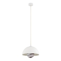 Argon 8443 - Żyrandol na lince PIAVA 1xE14/7W/230V alabastrowy biały