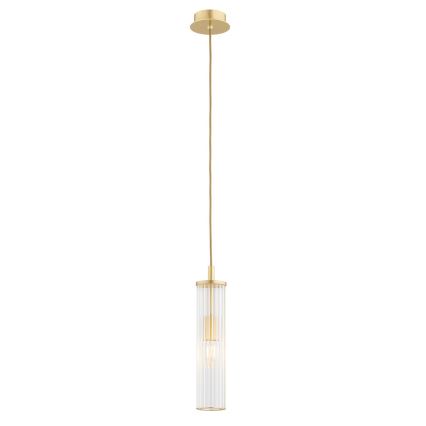 Argon 8489 - Żyrandol na lince HAMPTON 1xE14/7W/230V złoty