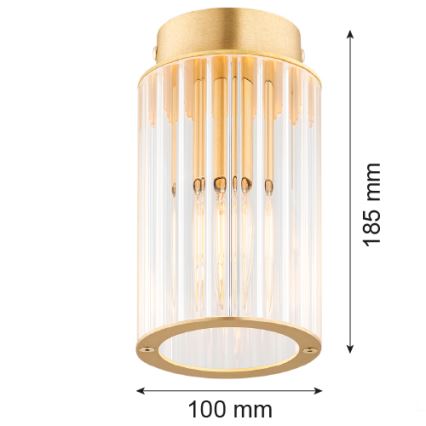 Argon 8501 - Lampa sufitowa HAMPTON 1xE14/7W/230V złota
