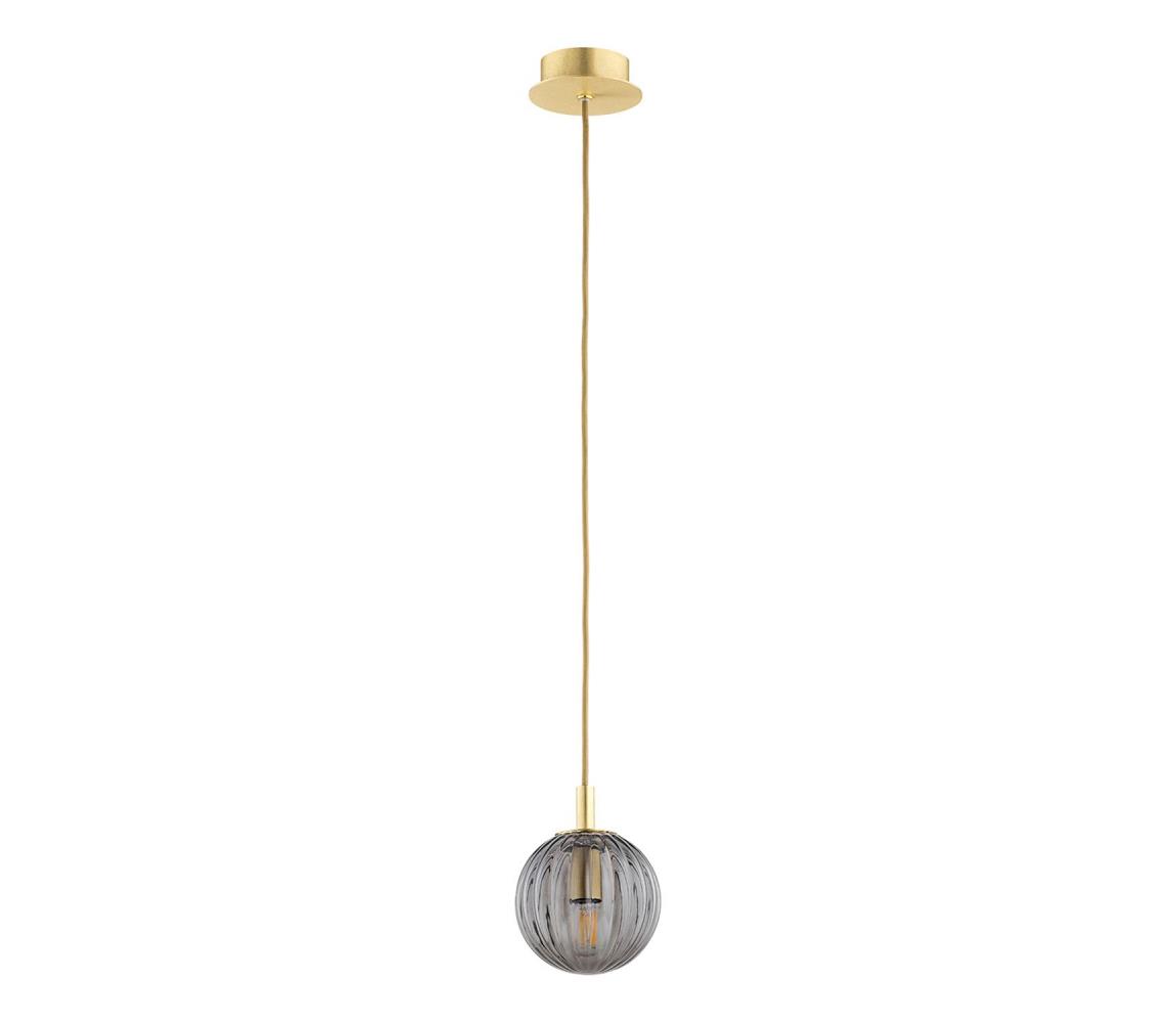 Argon 8512 - Żyrandol na lince PALOMA 1xE14/7W/230V śr. 12 cm złoty/czarne