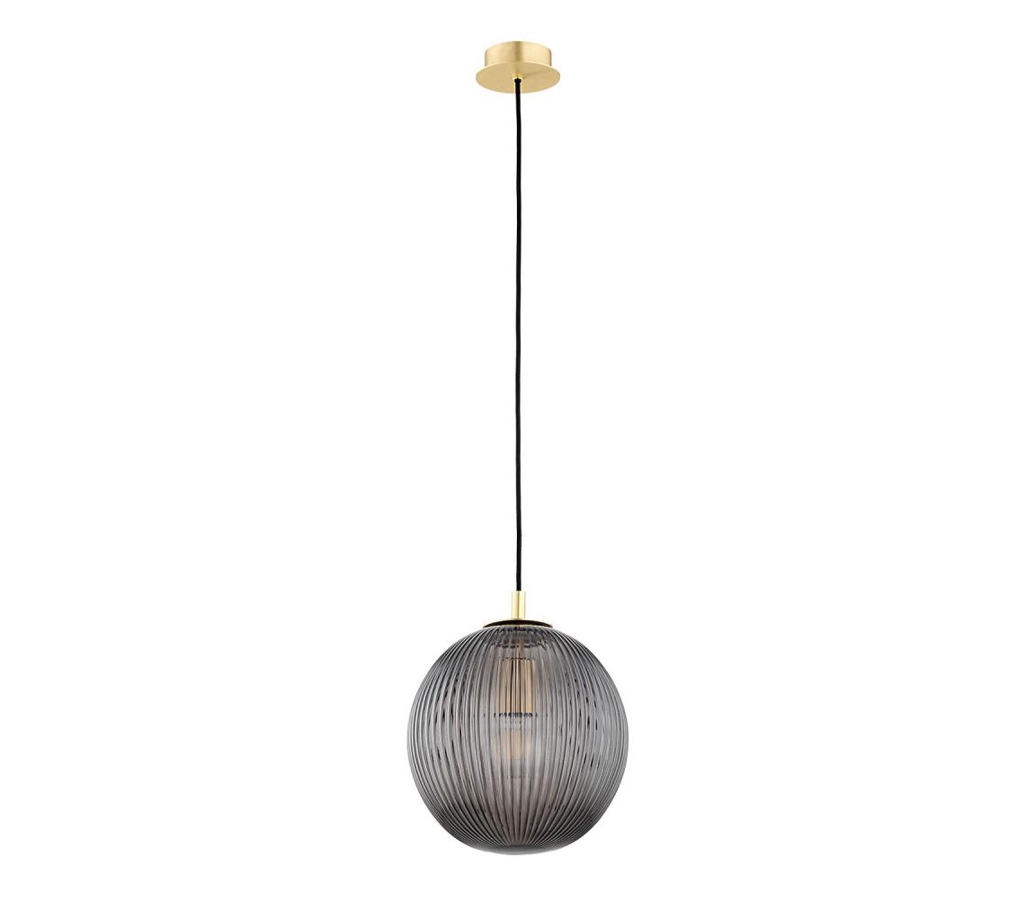 Argon 8513 - Żyrandol na lince PALOMA 1xE27/15W/230V śr. 25 cm złoty/czarne