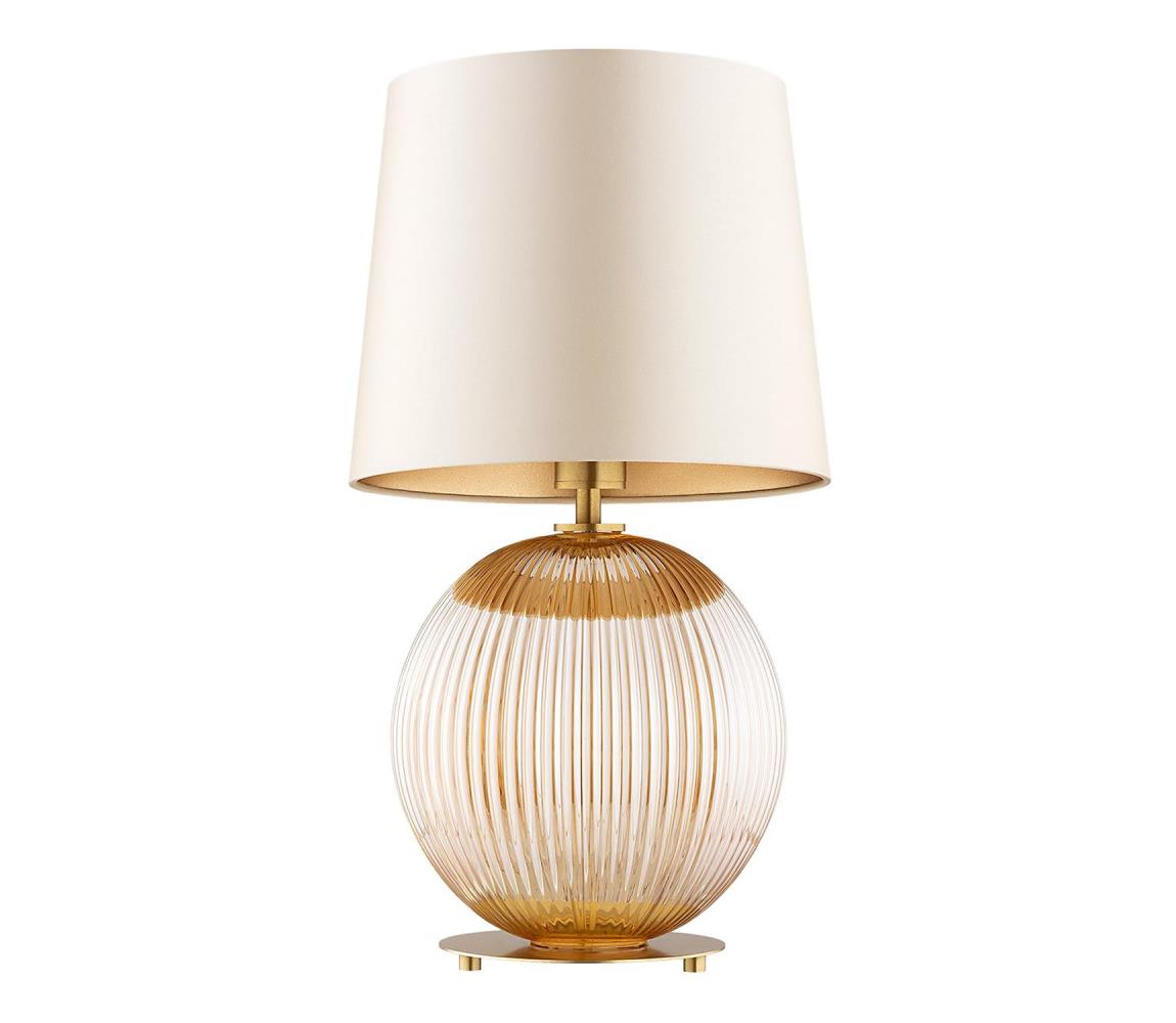 Argon 8535 - Lampa stołowa HAMILTON 1xE27/15W/230V kremowa/beżowa