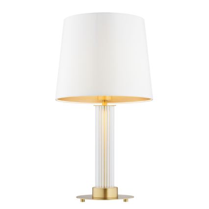 Argon 8540 - Lampa stołowa HAMPTON 1xE27/15W/230V 57 cm biała