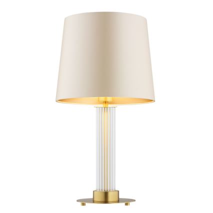 Argon 8541 - Lampa stołowa HAMPTON 1xE27/15W/230V 57 cm beżowa