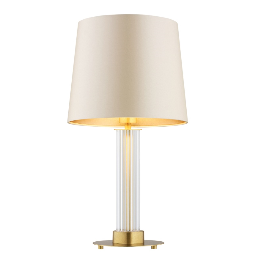 Argon 8541 - Lampa stołowa HAMPTON 1xE27/15W/230V 57 cm beżowa