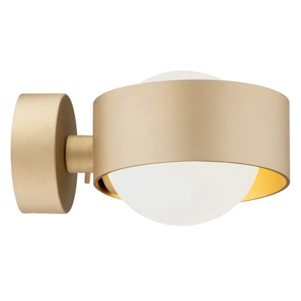 Argon 8567 - Kinkiet łazienkowy MASSIMO PLUS 1xG9/6W/230V IP44 złoty