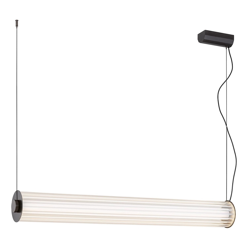 Argon 8625 - LED Żyrandol na lince HAMPTON LED/90W/230V 3000K 120 cm czarny