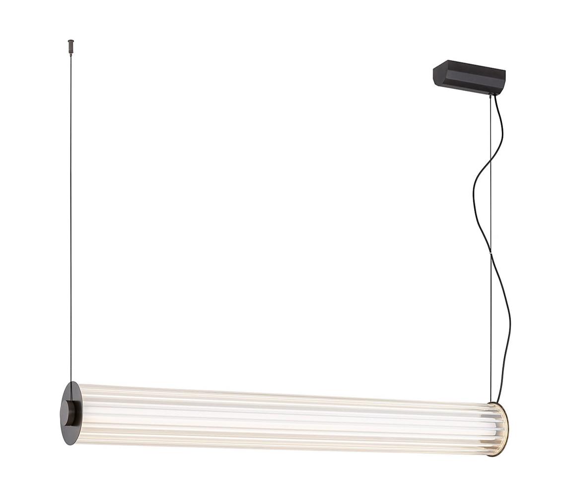 Argon 8625 - LED Żyrandol na lince HAMPTON LED/90W/230V 3000K 120 cm czarny