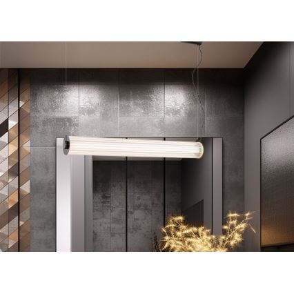 Argon 8625 - LED Żyrandol na lince HAMPTON LED/90W/230V 3000K 120 cm czarny