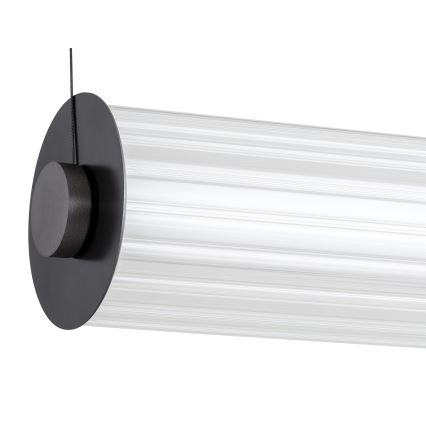 Argon 8625 - LED Żyrandol na lince HAMPTON LED/90W/230V 3000K 120 cm czarny