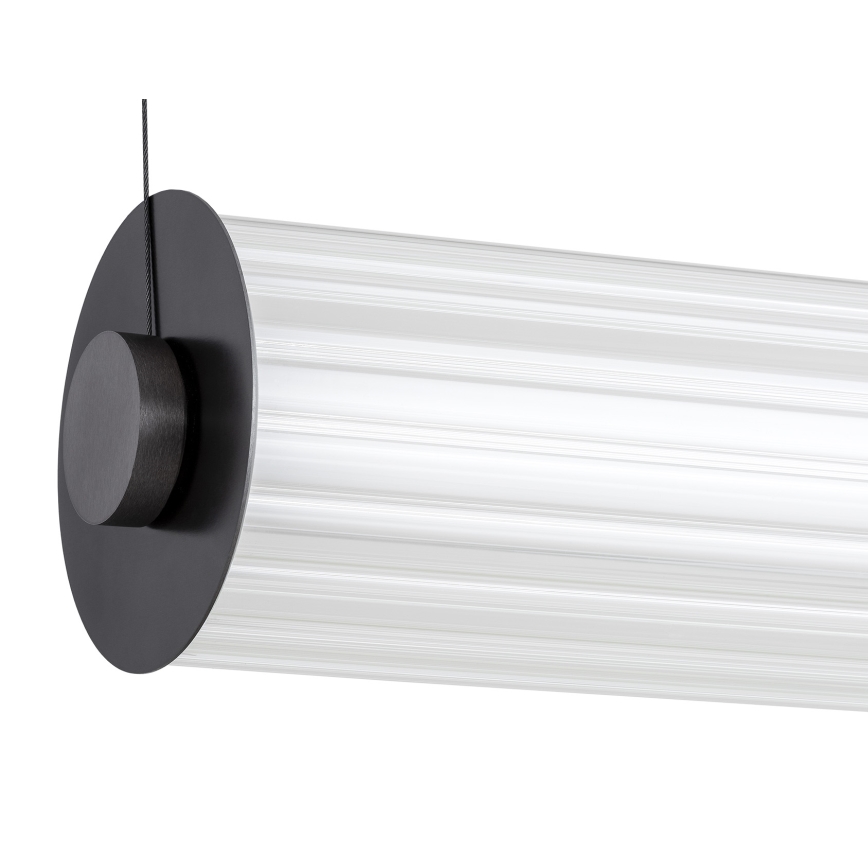 Argon 8625 - LED Żyrandol na lince HAMPTON LED/90W/230V 3000K 120 cm czarny