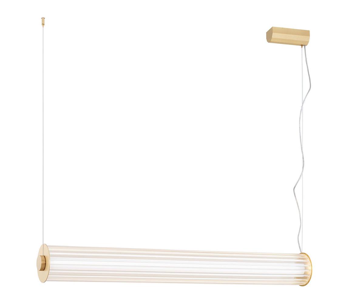 Argon 8627 - LED Żyrandol na lince HAMPTON LED/60W/230V 3000K 80 cm mosiądz