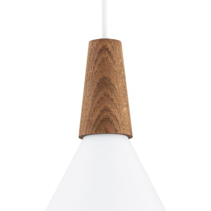Argon 8630 - Żyrandol na lince KEGEL 1xE27/15W/230V biały