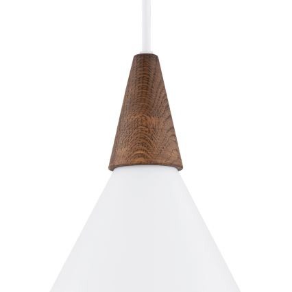 Argon 8631 - Żyrandol na lince KEGEL 1xE27/15W/230V biały