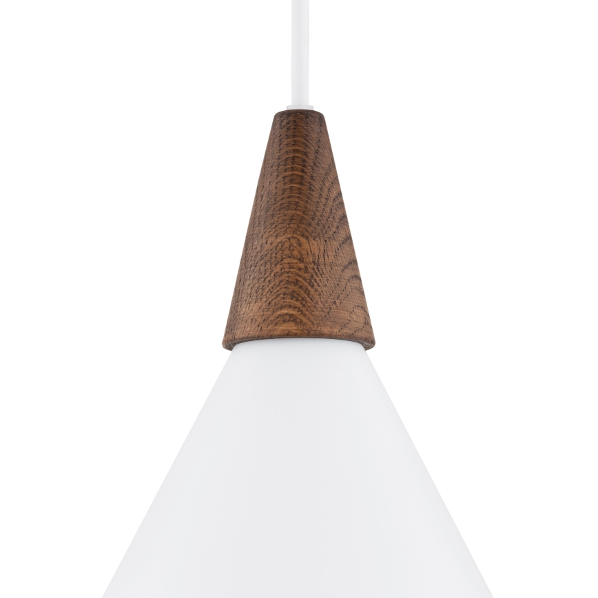 Argon 8631 - Żyrandol na lince KEGEL 1xE27/15W/230V biały
