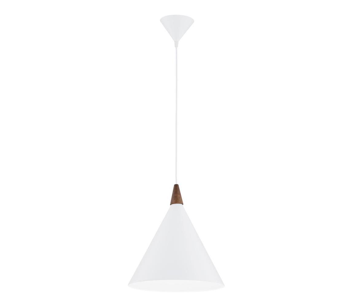 Argon 8631 - Żyrandol na lince KEGEL 1xE27/15W/230V biały