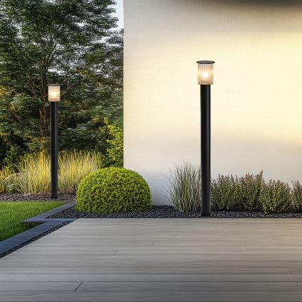 Argon 8750 - Lampa zewnętrzna NORFOLK 1xE27/15W/230V IP44 124cm czarny
