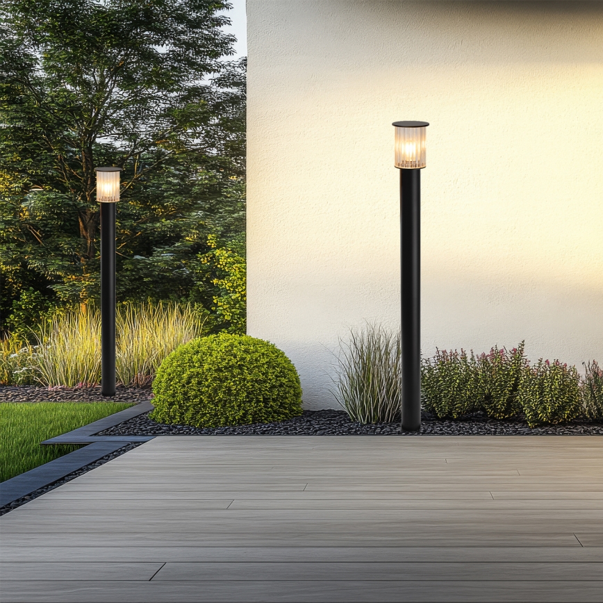 Argon 8750 - Lampa zewnętrzna NORFOLK 1xE27/15W/230V IP44 124cm czarny