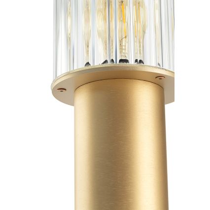 Argon 8753 - Lampa zewnętrzna NORFOLK 1xE27/15W/230V IP44 52cm złoty