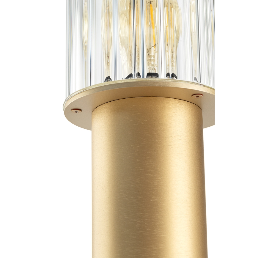 Argon 8753 - Lampa zewnętrzna NORFOLK 1xE27/15W/230V IP44 52cm złoty