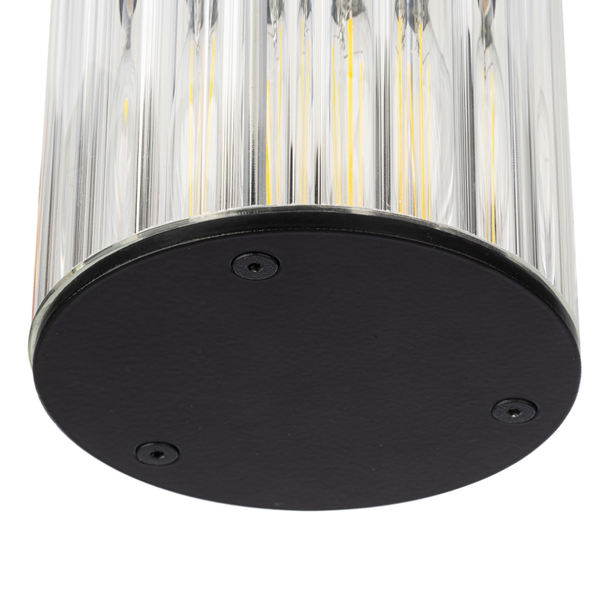 Argon 8773 - Plafon zewnętrzny NORFOLK 1xE27/15W/230V IP44 czarny