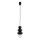 Argon 8788 - Żyrandol łazienkowy na lince ORLANDO PLUS 1xG9/6W/230V IP44 czarny