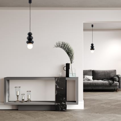 Argon 8788 - Żyrandol łazienkowy na przewodzie ORLANDO PLUS 1xG9/6W/230V IP44 zielony