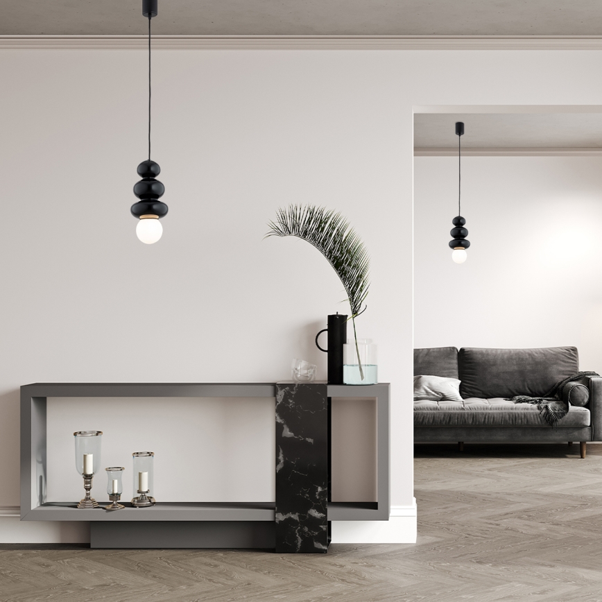 Argon 8788 - Żyrandol łazienkowy na przewodzie ORLANDO PLUS 1xG9/6W/230V IP44 zielony