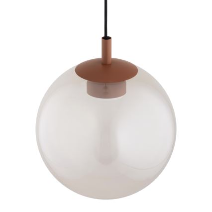 Argon 8829 - Żyrandol na lince SACRAMENTO 1xGX53/8W/230V przezroczysty/brązowy