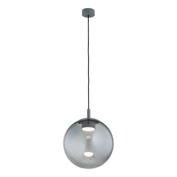 Argon 8830 - Żyrandol na lince SACRAMENTO 1xGX53/8W/230V zielony/dymny