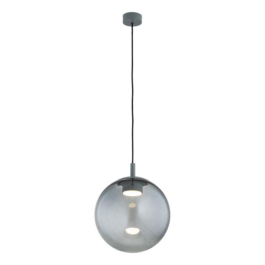 Argon 8830 - Żyrandol na lince SACRAMENTO 1xGX53/8W/230V zielony/dymny