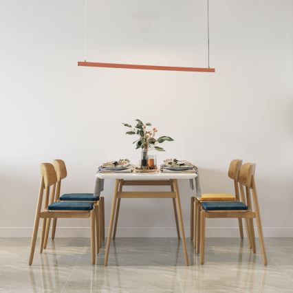 Argon 8834 - LED Żyrandol na lince MIAMI LED/37W/230V 3000K brązowy