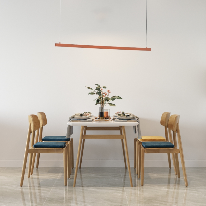 Argon 8834 - LED Żyrandol na lince MIAMI LED/37W/230V 3000K brązowy